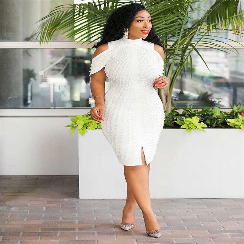 Women's Bubble Beads Dress Plus Size Available Up To 5XL