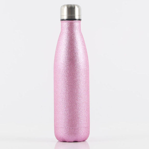 Glitter Stainless Steel Vacuum Flask