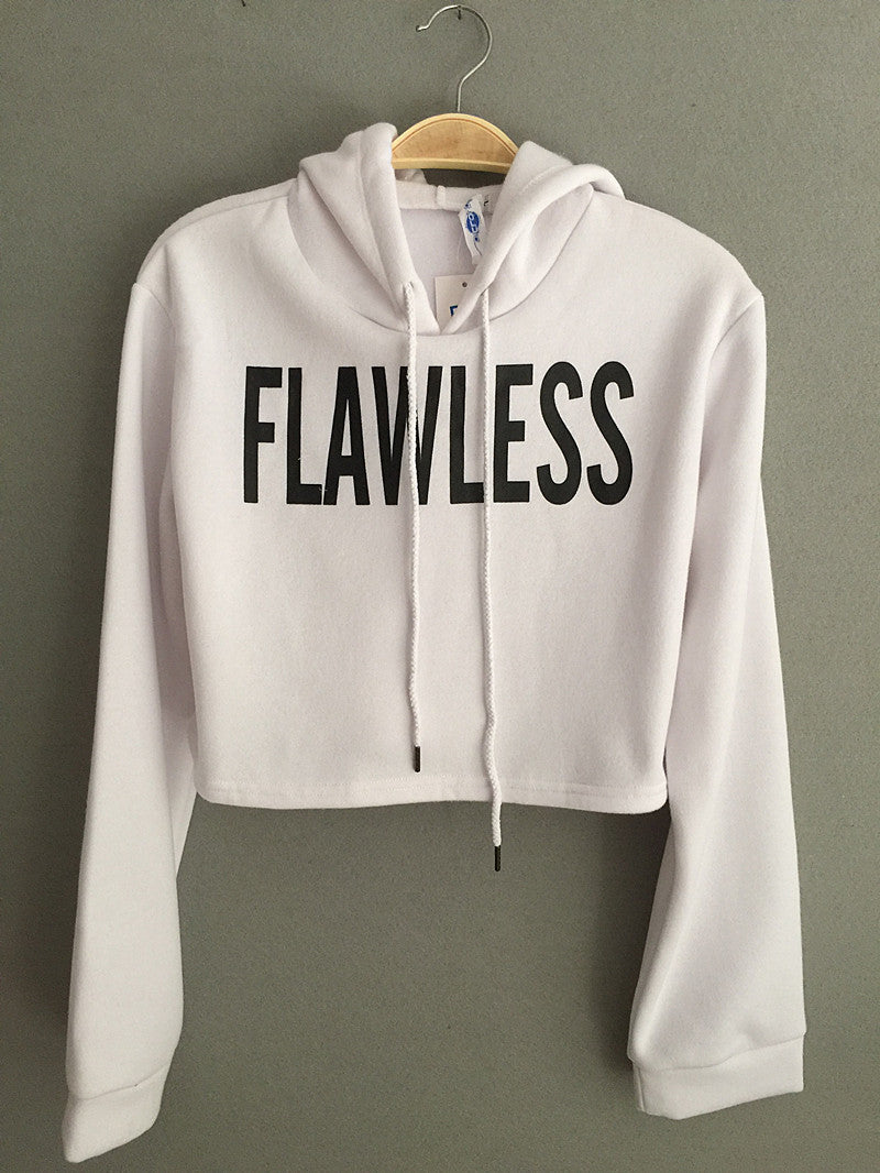 FLAWLESS PRINTED HOODED JUMPER