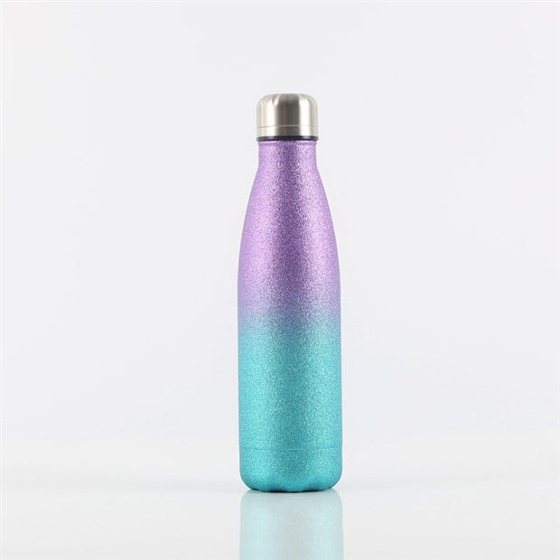 Glitter Stainless Steel Vacuum Flask