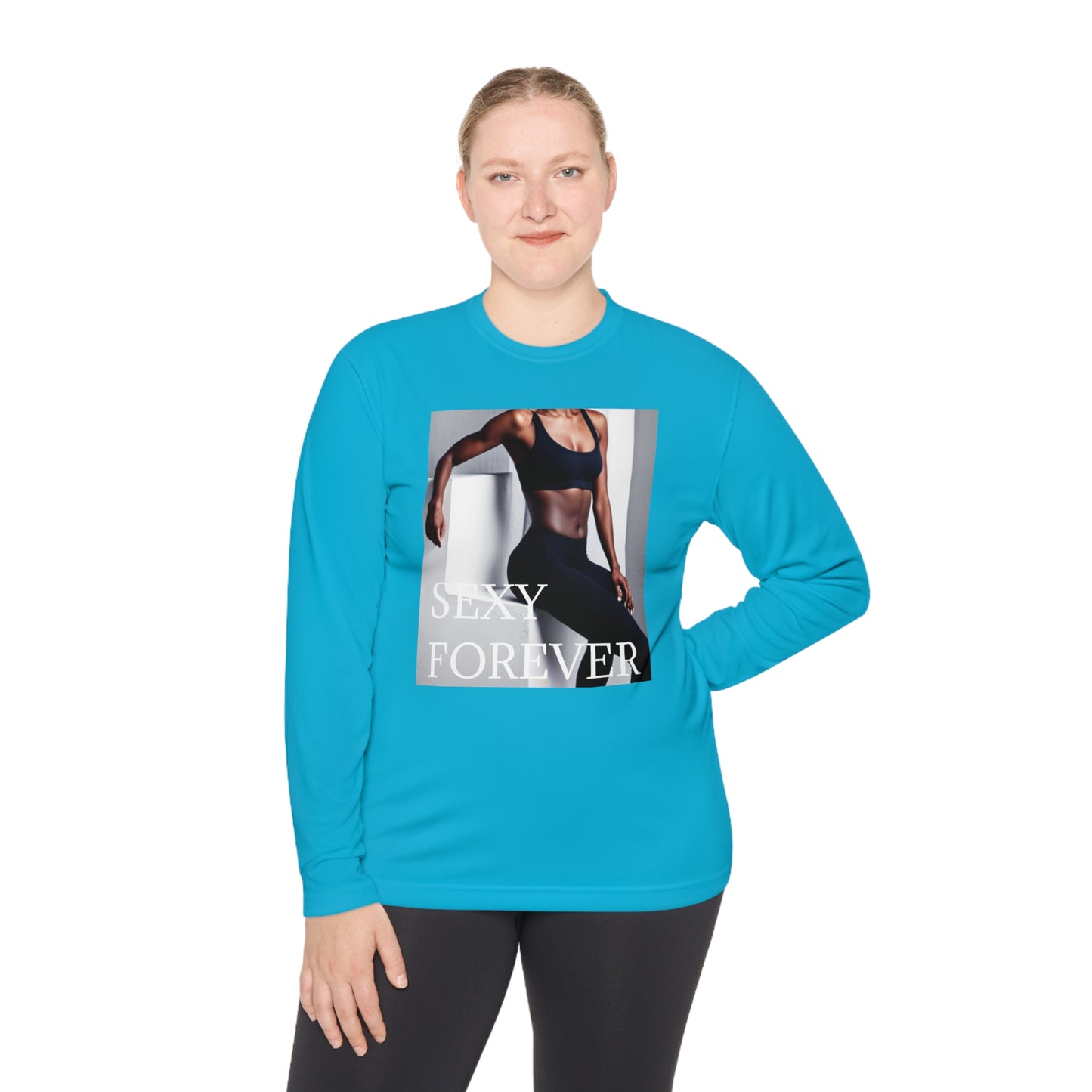 SEXY FOREVER Lightweight Long Sleeve Tee Plus Size Available