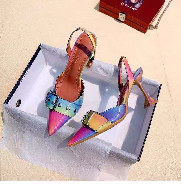 Pointed Rhinestone High Heel Fairy Style Shoes