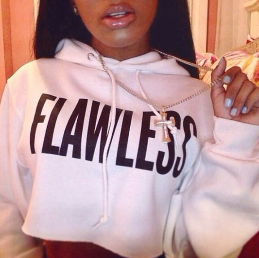 FLAWLESS PRINTED HOODED JUMPER