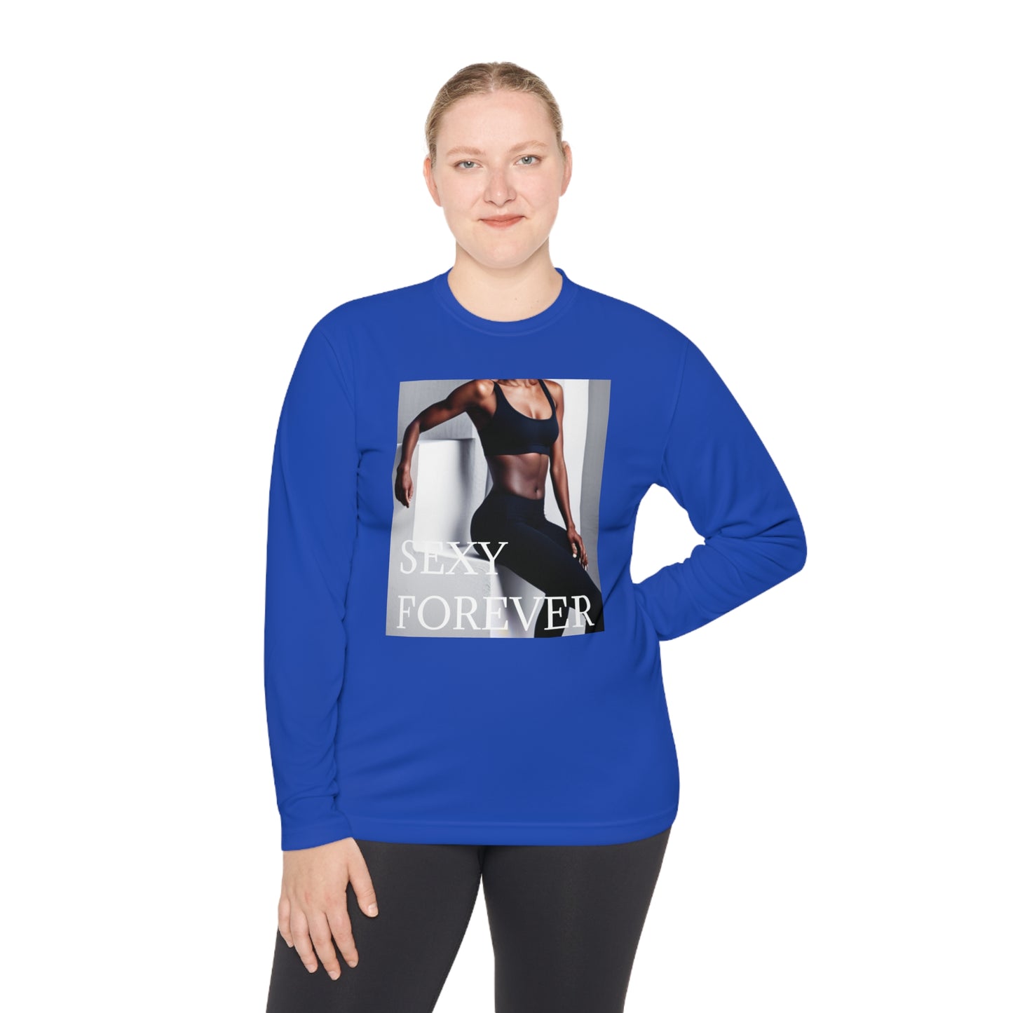 SEXY FOREVER Lightweight Long Sleeve Tee Plus Size Available