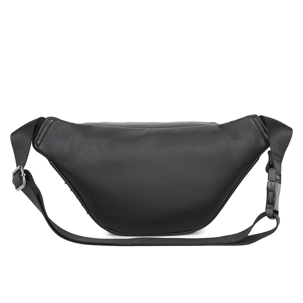 Women's Black Waist Bag