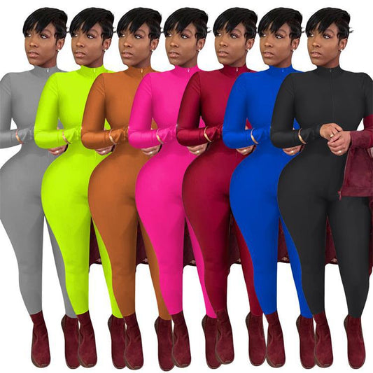 Women's Long-Sleeved Jumpsuit