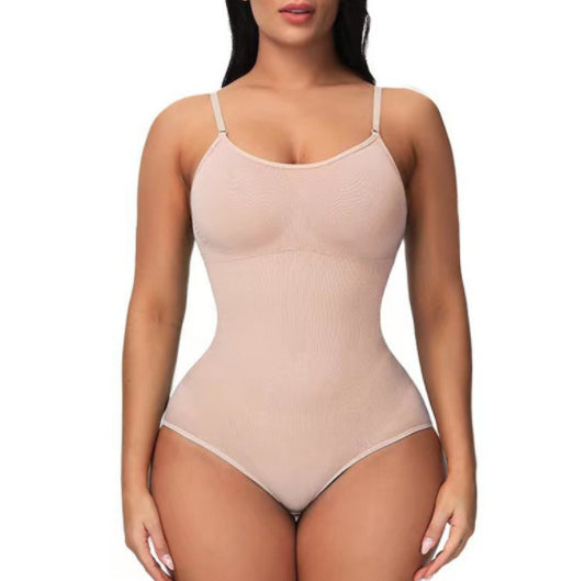 Women's Seamless Body-shaping Thong Bodysuit Plus Size