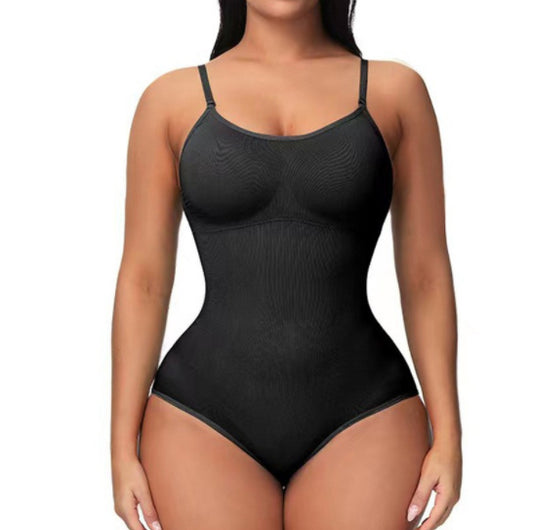 Women's Seamless Body-shaping Thong Bodysuit Plus Size