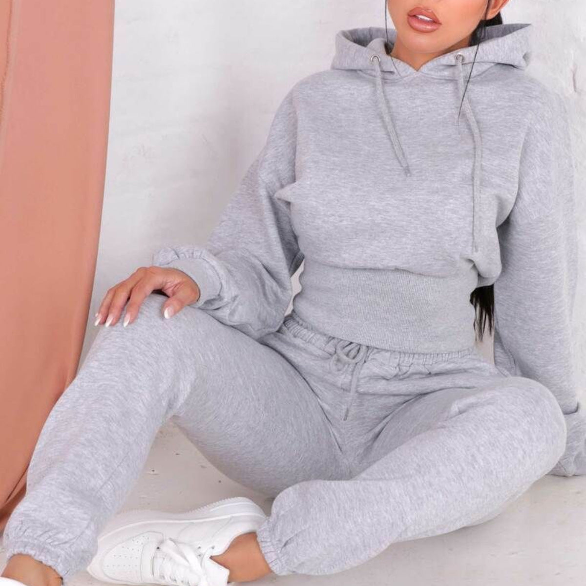 SNATCHED WAIST HOODED TRACKSUIT