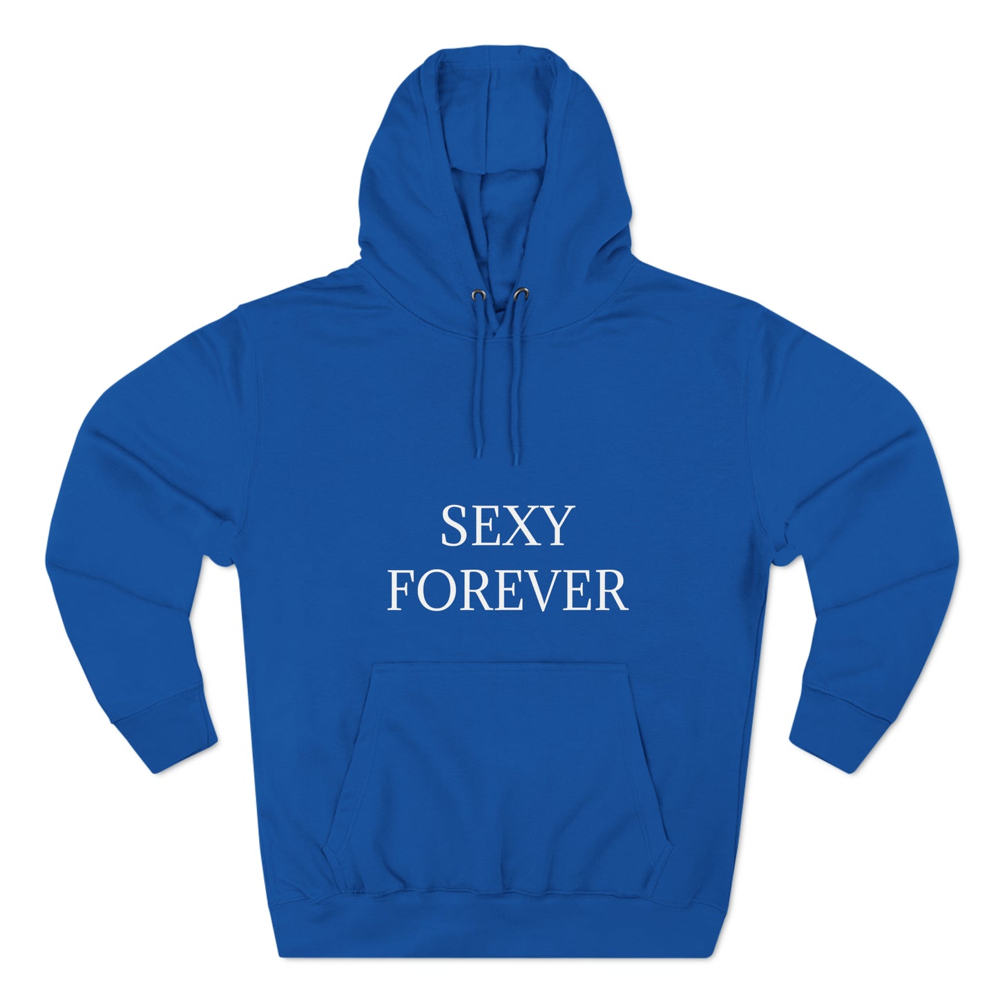 SEXYFOREVER Three-Panel Fleece Hoodie Plus Size Available