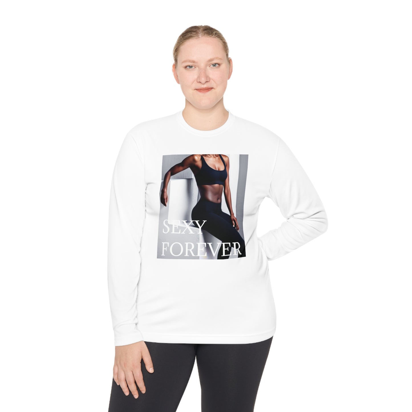 SEXY FOREVER Lightweight Long Sleeve Tee Plus Size Available