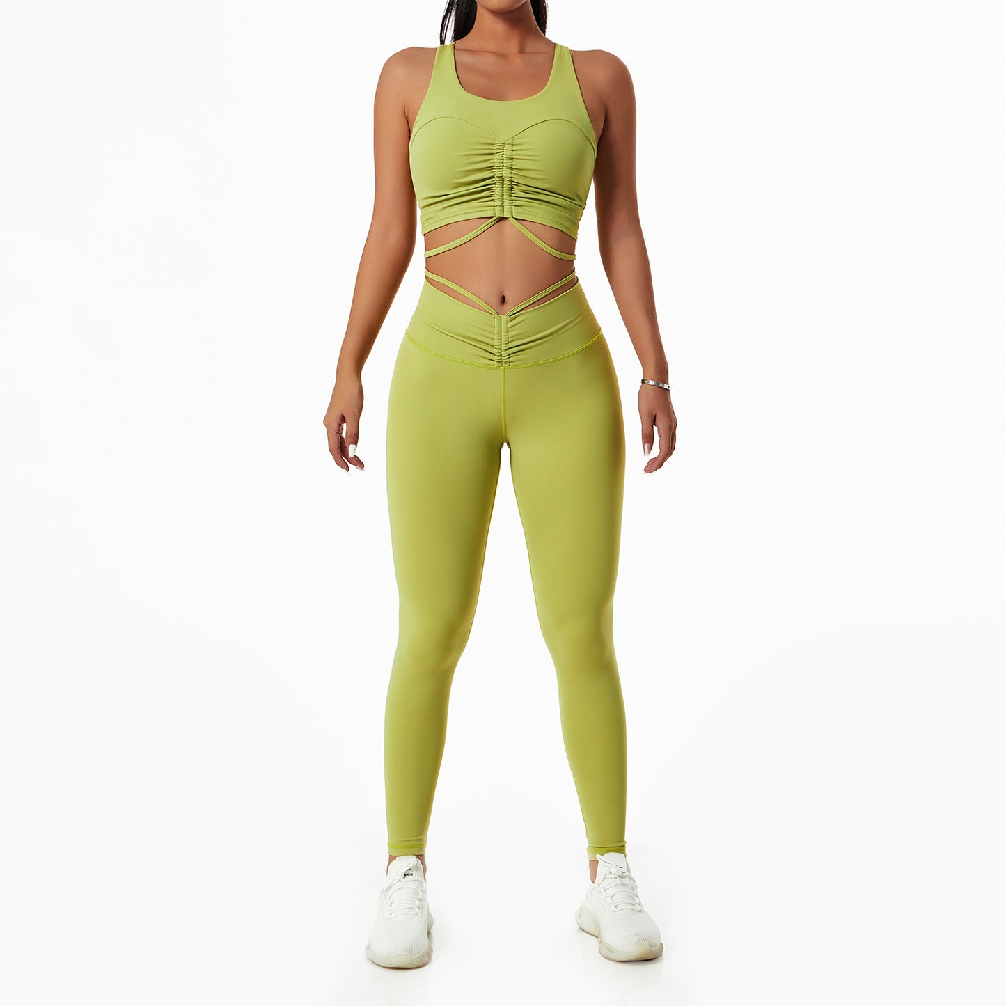 Women's Drawstring Fitness Suit