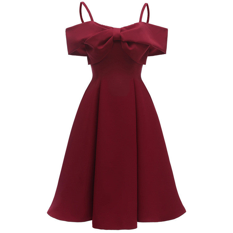 Women's Bow-tied Dress