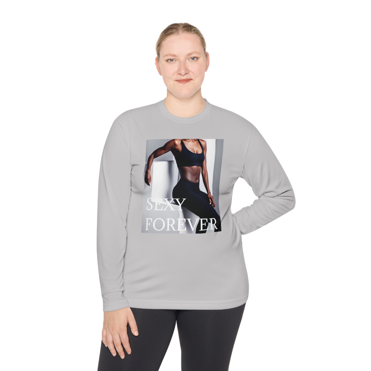 SEXY FOREVER Lightweight Long Sleeve Tee Plus Size Available