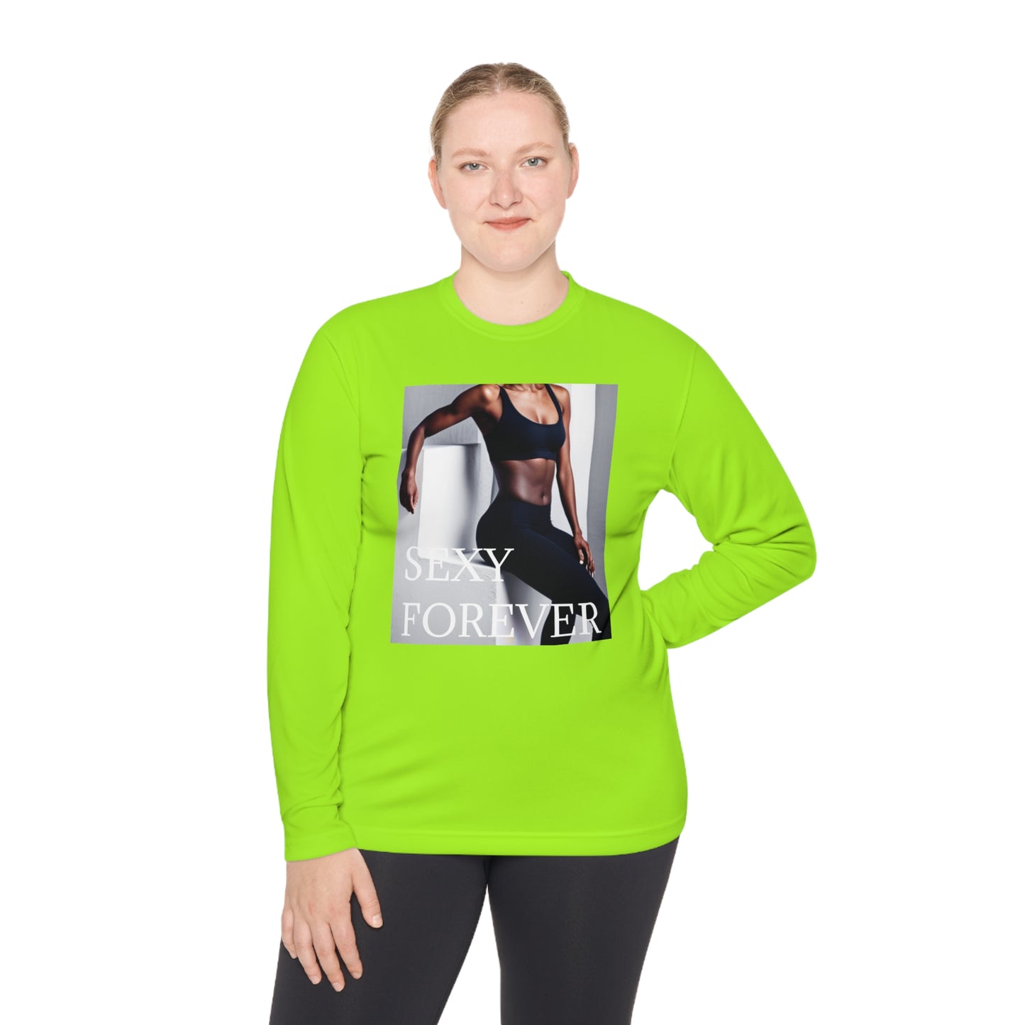 SEXY FOREVER Lightweight Long Sleeve Tee Plus Size Available