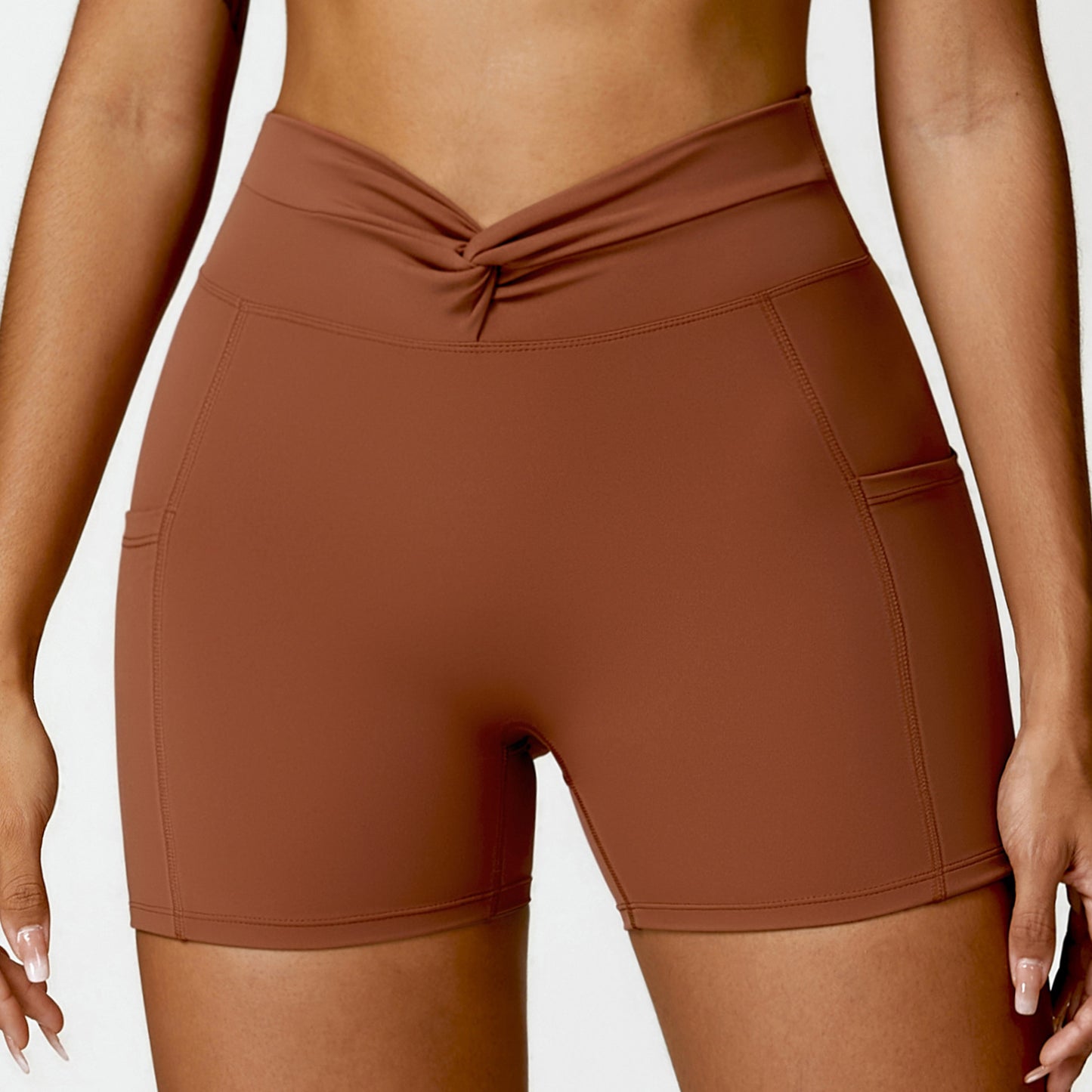 Nude Feel Tight Yoga Shorts