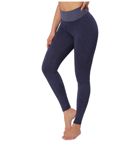 Plaid Seamless High Waist Breathable Leggings Plus Size Available