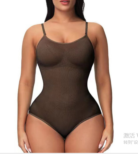 Women's Seamless Body-shaping Thong Bodysuit Plus Size