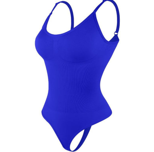 Women's Seamless Body-shaping Thong Bodysuit Plus Size