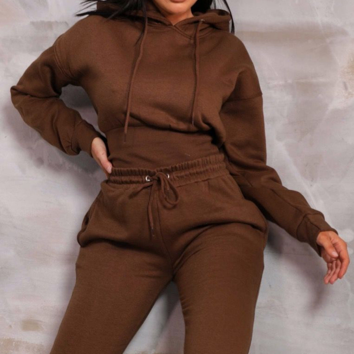 SNATCHED WAIST HOODED TRACKSUIT